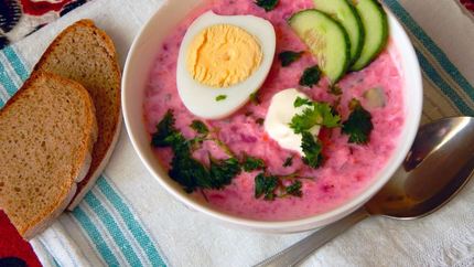 Холодник на кефире