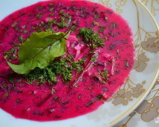 Холодник с ботвой