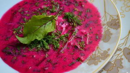 Холодник с ботвой