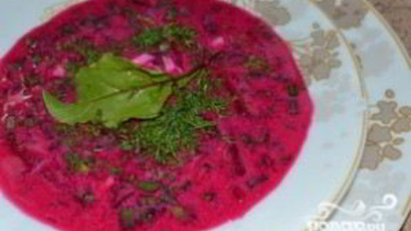 холодник с ботвой