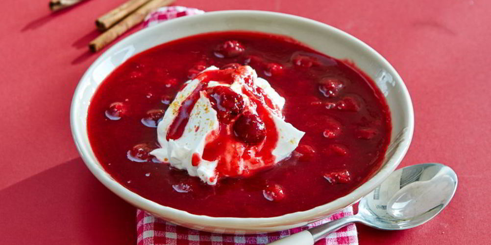 Рецепт холодного черешневого супа