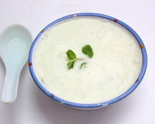 Холодный огуречный суп