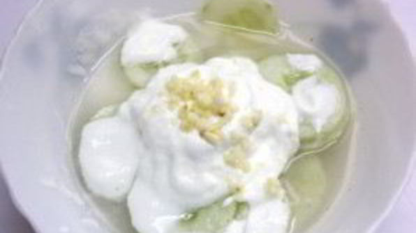 холодный огуречный суп