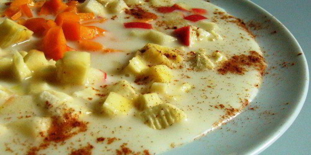 Рецепт холодного овсяного супа