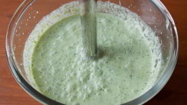 холодный сливочный суп из огурца