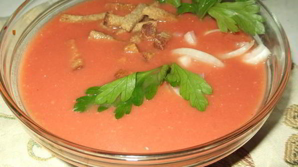 холодный суп гаспачо