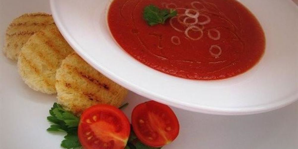 Рецепт холодного томатного супа