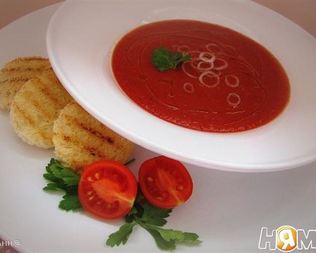 Холодный томатный суп