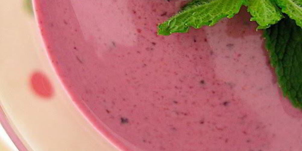 Рецепт холодного ягодного супа