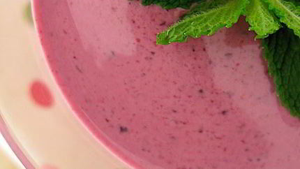 Холодный ягодный суп