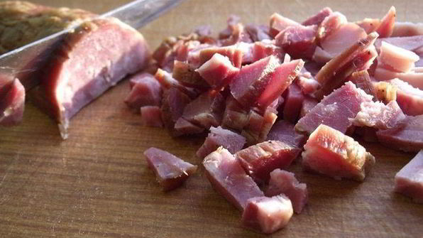 окрошка на кефире — легкий холодный суп