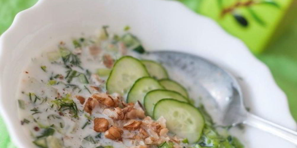 Рецепт окрошки по-болгарски таратор