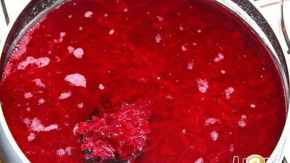 свекольный холодник с закваской