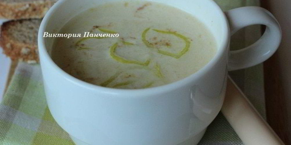 Рецепт крема-супа из лука-порея