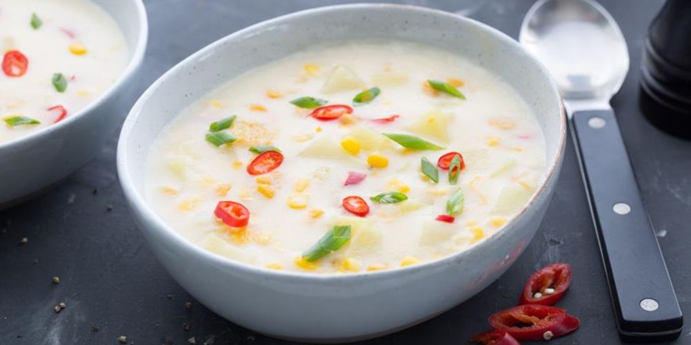 Рецепт кукурузного супа с чили