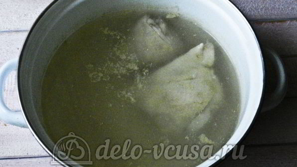 куриный суп с перловкой