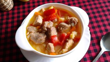 Лагман из свинины