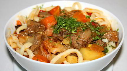 Лагман по-узбекски