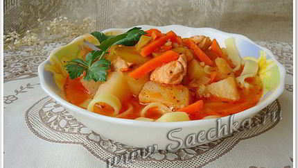 Лагман в мультиварке