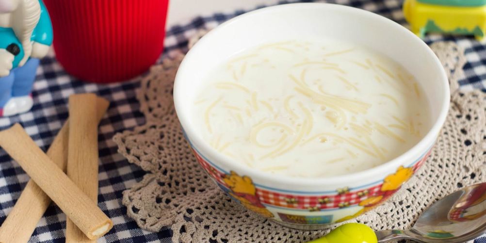 Рецепт молочного супа с вермишелью