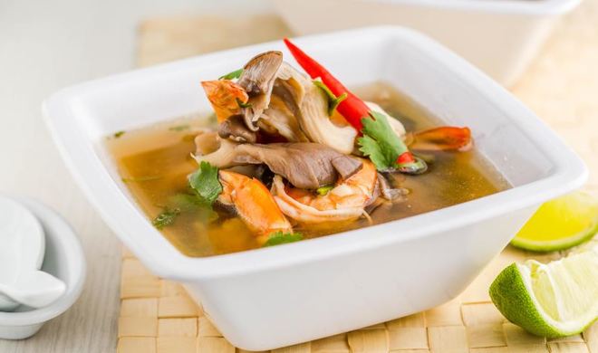 Настоящий тайский суп том ям