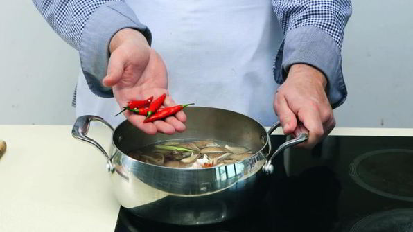 настоящий тайский суп том ям