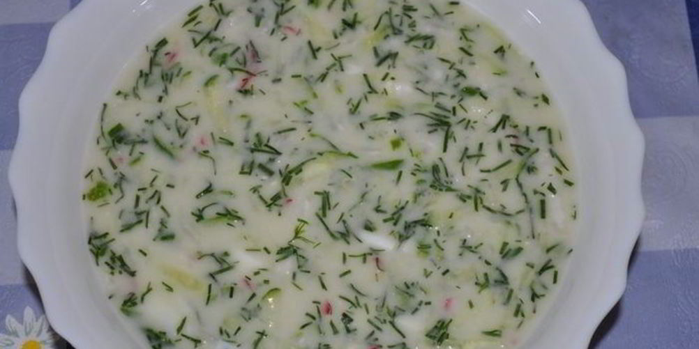 Рецепт окрошки классической ароматной
