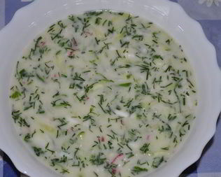 Окрошка классическая ароматная
