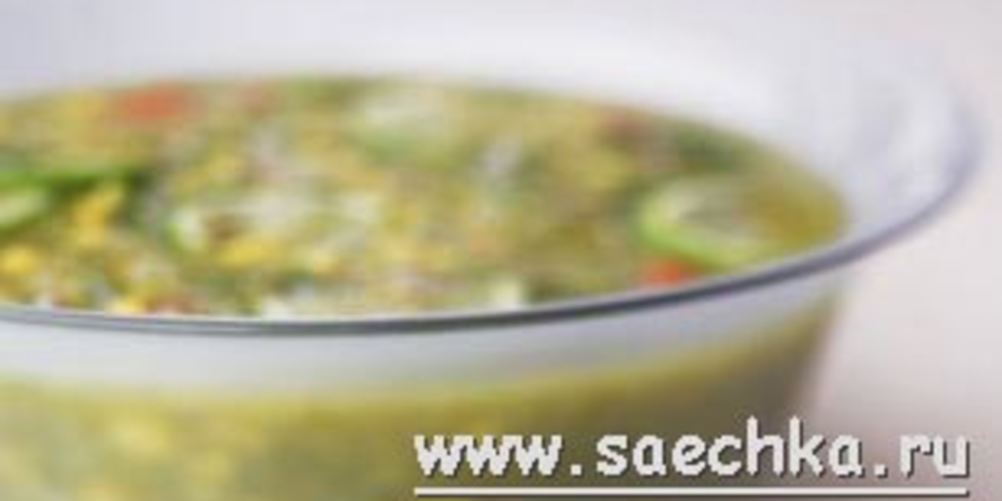 Рецепт окрошки мясной