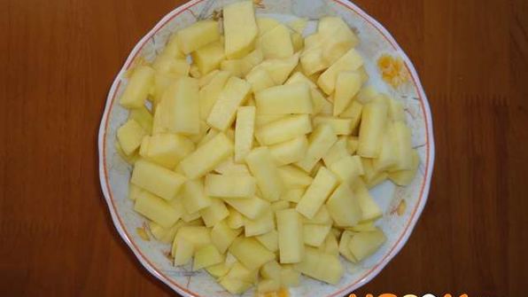 окрошка на бульоне