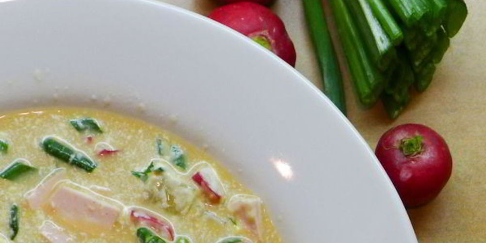 Рецепт окрошки на квасе