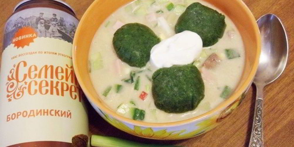 Рецепт окрошки острой