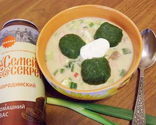 Окрошка острая