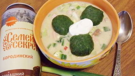 Окрошка острая