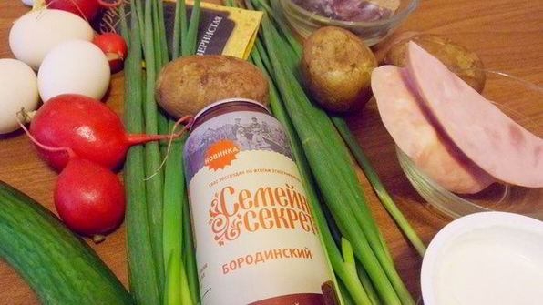 окрошка острая