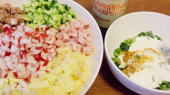 окрошка острая