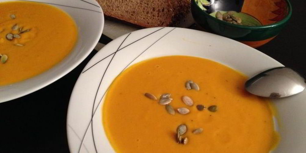 Рецепт острого тыквенного супа
