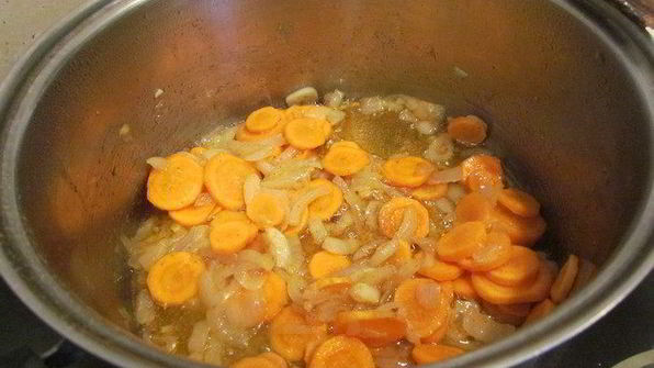 крем-суп сырно-овощной