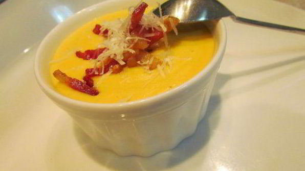 крем-суп сырно-овощной