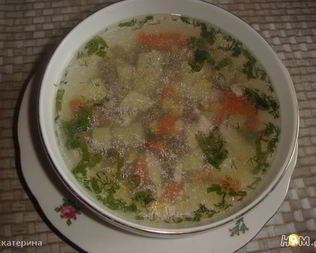 Курино-овощной суп по-мекскански