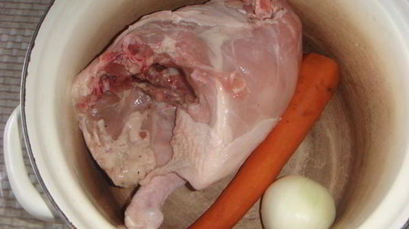 курино-овощной суп по-мекскански