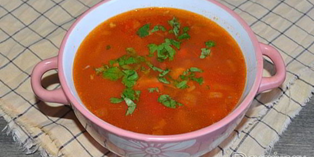 Рецепт куриного супа с овощами по-мексикански