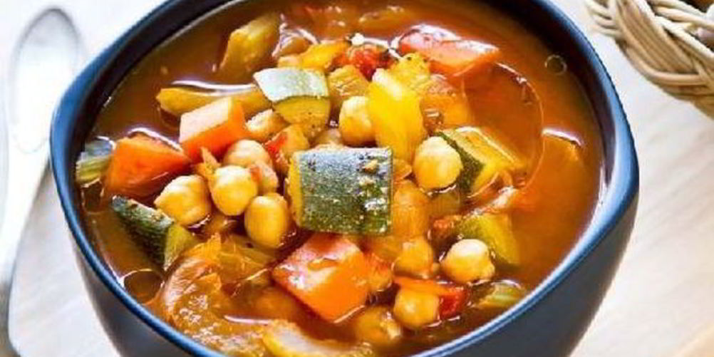 Рецепт летнего овощной суп с кабачком