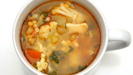 Минестроне с курицей в мультиварке