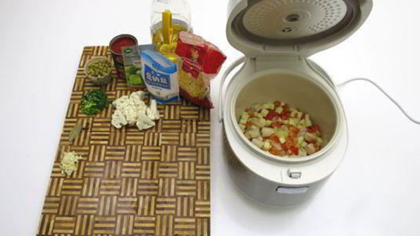 минестроне с курицей в мультиварке