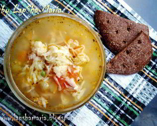 Минестроне с курицей