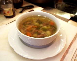 Минестроне в мультиварке