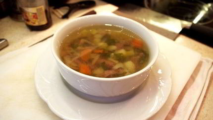 Минестроне в мультиварке