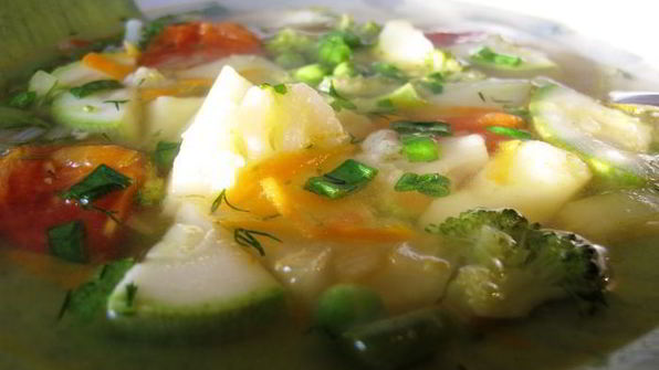 овощной диетический суп