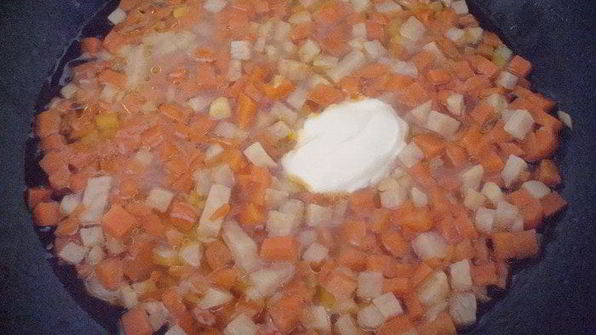 овощной крем-суп с имбирем